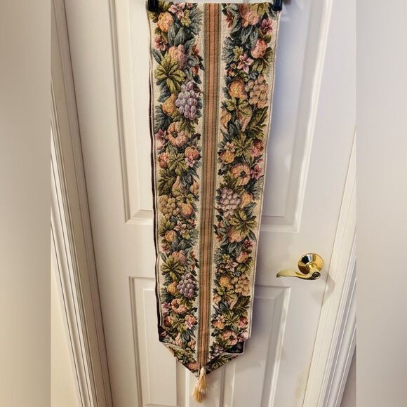 Medieval Tapestry Runner 83” long - Picture 2 of 7